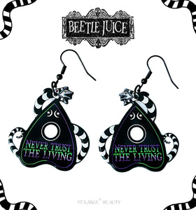 Beetle Juice Earrings